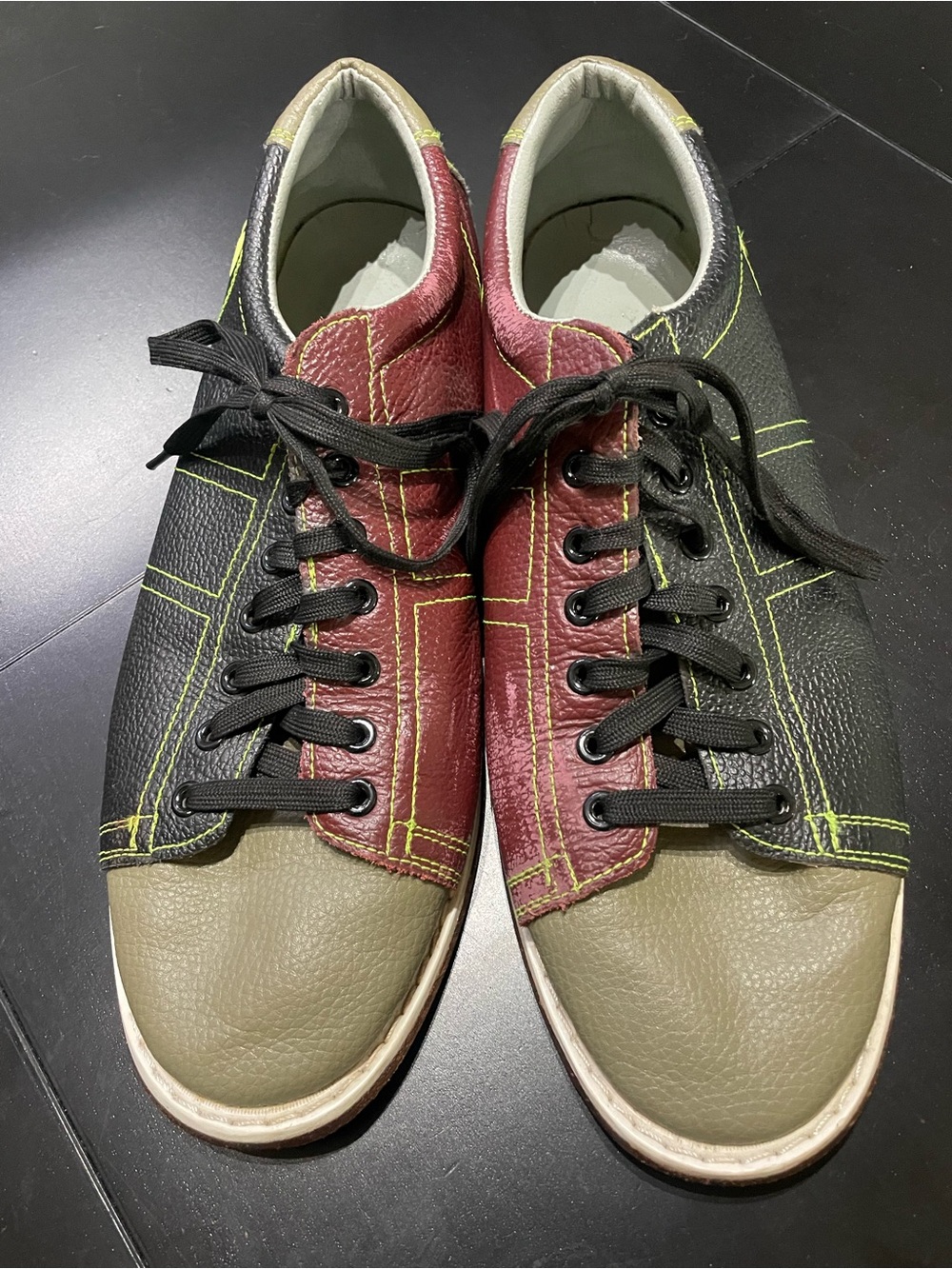 Linds World Impex Bowling Leather Outsole Multicolor Shoes Men’s Sz 13 league
